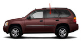 Driver Left Side Rear Door Window Door Glass Compatible with Saab 9-7x 2005-2009 Models/Isuzu Ascender 5 Passenger 2004-2009 Models