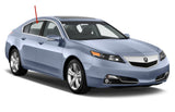 Tempered Passenger Right Side Rear Door Window Door Glass Compatible with Acura TL 2009-2014 Models