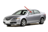 Driver Left Side Front Door Window Door Glass Compatible with Acura TL 4 Door Sedan 2004-2008 Models