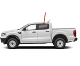 Driver Left Side Rear Door Window Door Glass Compatible with Ford Ranger Pickup 4 Door Crew Cab 2019-2022 Models