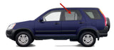 Driver Left Side Rear Door Window Door Glass Compatible with Honda CR-V 2002-2006 Models