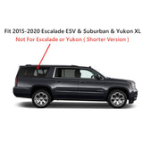 W/ Alarm & Antenna Feature Passenger Right Side Quarter Window Quarter Glass Compatible with GMC Yukon XL/Chevrolet Suburban 2015-2020 Models