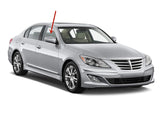 Laminated Passenger Right Side Front Door Window Door Glass Compatible with Hyundai Genesis 4 Door Sedan 2009-2014 Models