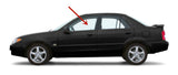Driver Left Front Door Window Door Glass Compatible with Mazda Protege / Protege5 1999-2003 Models