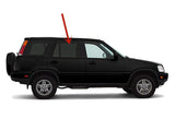 Tempered Privacy Passenger Right Side Rear Door Window Door Glass Compatible with Honda CR-V 1997-2001 Models
