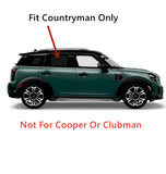 Tempered Privacy Passenger Right Side Rear Door Window Door Glass Compatible with Mini Countryman 2017-2024 Models (Not For Cooper or Clubman)