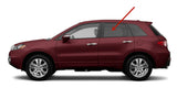 Driver Left Side Rear Door Window Door Glass Compatible with Acura RDX 2007-2012 Models