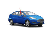 Passenger Right Side Front Door Window Door Glass Compatible with Ford Fiesta 2011-2019 Models