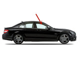 Tempered Passenger Right Side Front Door Window Door Glass Compatible with Mercedes Benz C300 C350 C63AMG 2008-2011 Models