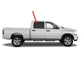 Passenger Right Side Rear Door Window Glass Compatible with Dodge Ram Pickup 2009-2018 1500 & 2019-2020 1500Classic & 2010-2022 2500 3500 & 3500Cab/Chs 4500 5500 2011-2022 4-Dr Crew/Extended Crew Cab
