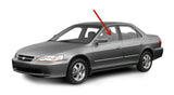 Driver Left Side Front Door Window Door Glass Compatible with Honda Accord 4 Door Sedan 1998-2002 Models