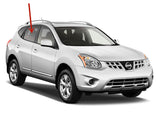 Passenger Right Side Rear Door Window Door Glass Compatible with Nissan Rogue 2008-2013 Models / Rouge Select 2014-2015 Models