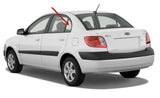 Driver Left Side Rear Vent Window Vent Glass Compatible with Kia Rio 4 Door Sedan 2006-2011 Models
