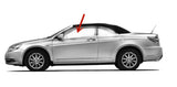 Driver Left Side Door Window Door Glass Compatible with Chrysler Sebring 2 Door Convertible 2008-2010/Chrysler 200 2 Door Convertible 2011-2014 Models
