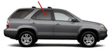 Passenger Right Side Rear Door Window Door Glass Compatible with Acura MDX 2001-2006 Models