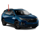 Passenger Right Side Rear Door Window Door Glass Compatible with Chevrolet Equinox 2018-2022 Models