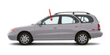 Driver Left Side Front Door Window Door Glass Compatible with Hyundai Elantra 1996-2000 Models