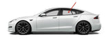 Driver Left Side Rear Door Window Door Glass Compatible with Tesla Model S 2012-2022 Models