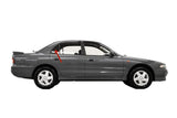 Passenger Right Side Rear Vent Window Vent Glass Compatible with Mitsubishi Galant 1994-1998 Models