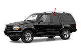 Driver Left Side Rear Door Window Door Glass Compatible with Ford Explorer 1997-2001 Models/Explorer Sport Trac 2001-2006 Models