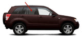 Passenger Right Side Rear Door Window Door Glass Compatible with Suzuki Grand Vitara 2006-2013 Models