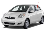 Driver Left Side Rear Door Window Door Glass Compatible with Toyota Yaris 4 Door Hatchback 2006-2011 Models