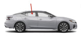 OEM Passenger Right Side Rear Door Window Door Glass Compatible with Nissan Maxima 2016-2018 Models