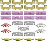 Precision Windshield Auto Glass MOLDING Clip KIT Compatible with Honda - Compatible with Accord - 4 Door Sedan - PCK-641-90