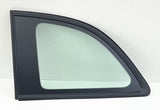 Black Molding Driver Left Side Quarter Glass Quarter Window Compatible with Fiat 500 / 500C / 500e 2012-2019 Models