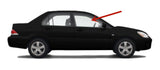 Passenger Right Side Front Door Window Door Glass Compatible with Mitsubishi Lancer 2002-2007 Models