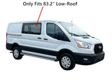 Stationary Passenger Right Side Sliding Cargo Door Window Door Glass Compatible with Ford Transit 83.2" Low-Roof Van 2015-2022 Models