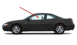 Driver Left Side Door Window Door Glass Compatible with Pontiac Grand Prix 2 Door Coupe 1997-2002 Models