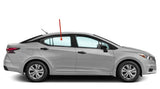 Passenger Right Side Rear Door Window Door Glass Compatible with Nissan Versa 2020-2022 Models