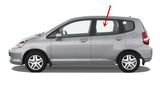 Driver Left Side Rear Door Window Door Glass Compatible with Honda Fit 4 Door Hatchback 2006-2008 Models