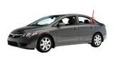 Driver Left Side Rear Vent Window Vent Glass Compatible with Honda Civic 4 Door Sedan 2006-2011 Models