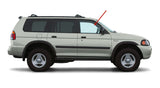 Passenger Right Side Front Door Window Door Glass Compatible with Mitsubishi Montero 2001-2006 Models