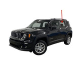 Driver Left Side Rear Door Window Door Glass Compatible with Jeep Renegade 2015-2022 Models