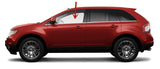 Driver Left Side Front Door Window Door Glass Compatible with Ford Edge 2007-2014 Models/Lincoln MKX 2007-2015 Models