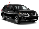 Passenger Right Side Rear Door Window Door Glass Compatible with Nissan Pathfinder 2013-2020 Models