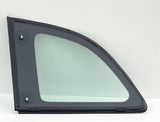 Black Molding Driver Left Side Quarter Glass Quarter Window Compatible with Fiat 500 / 500C / 500e 2012-2019 Models