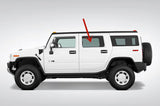 Driver Left Side Rear Door Window Door Glass Compatible with Hummer H2 2003-2010 Models