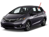 Driver Left Side Rear Door Window Door Glass Compatible with Honda Fit 4 Door Hatchback 2015-2020 Models