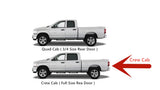 Driver Left Side Rear Door Window Door Glass Compatible with Dodge Ram Pickup 2009-2018 1500 & 2019-2020 1500Classic & 2010-2022 2500 3500 & 3500Cab/Chs 4500 5500 2011-2022 4-Dr Crew/Extended Crew Cab Models