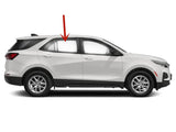 Clear Tempered Passenger Right Side Rear Door Window Door Glass Compatible with Chevrolet Equinox 2018-2023 Models