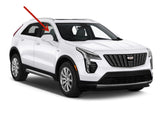 Laminated Passenger Right Side Front Door Window Door Glass Compatible with Cadillac XT4 2019-2022 Models