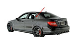 Driver Left Side Rear Vent Window Vent Glass Compatible with Mercedes Benz C250 / C300 / C350 / C63 AMG 4 Door Sedan 2012-2014 Models