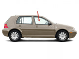 Passenger Right Side Front Door Window Door Glass Compatible with Volkswagen Golf 4 Door Hatchback 2000-2006 Models