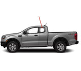 Driver Left Side Quarter Window Quarter Glass Compatible with Ford Ranger Pickup 2 Door Super Cab 2019-2022 Models