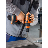 FEIN 71132362090 ASB 18 QC 2 Speed Cordless Hammer Drill Driver Kit with Lithium Ion Batteries Rapid Charger and QuickIN Drill Chuck for Professional Use