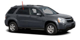 Passenger Right Side Rear Door Window Door Glass Compatible with Pontiac Torrent/Chevrolet Equinox 2005-2009 Models